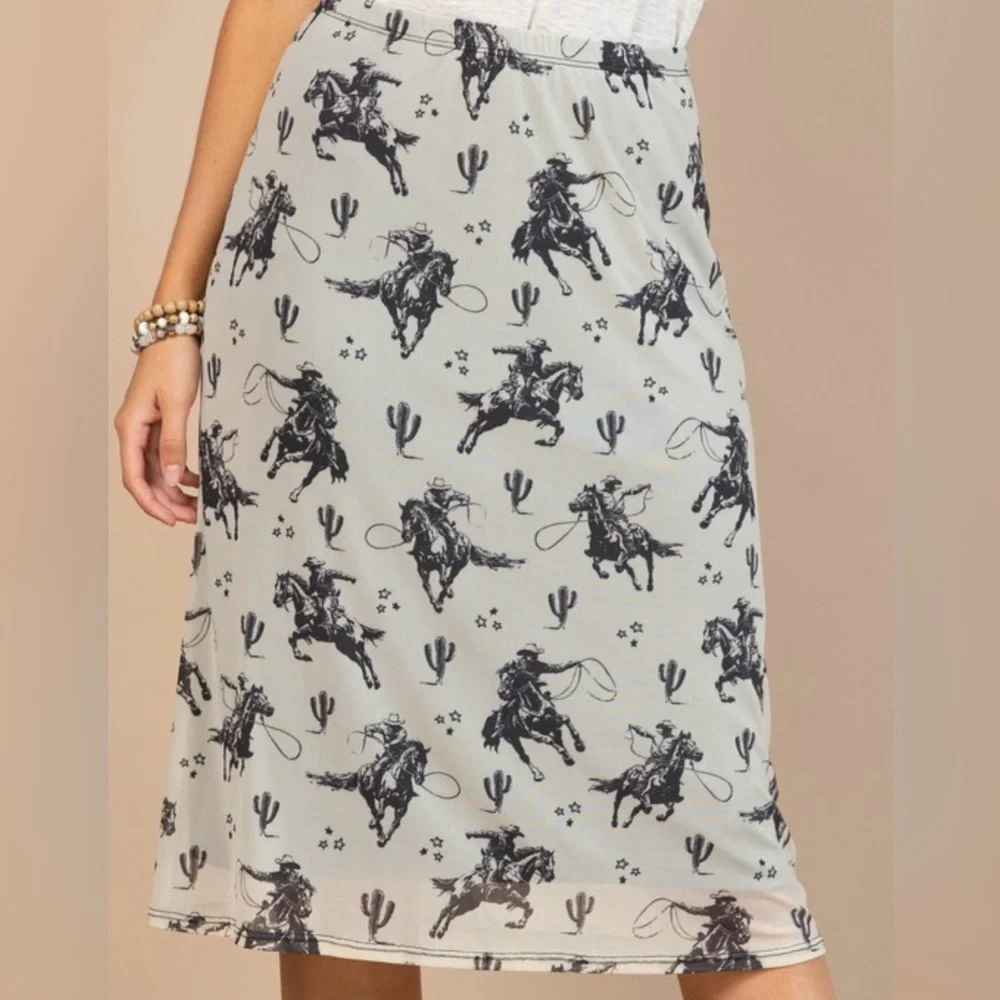 Laredo Mesh Skirt - Picture 1 of 8